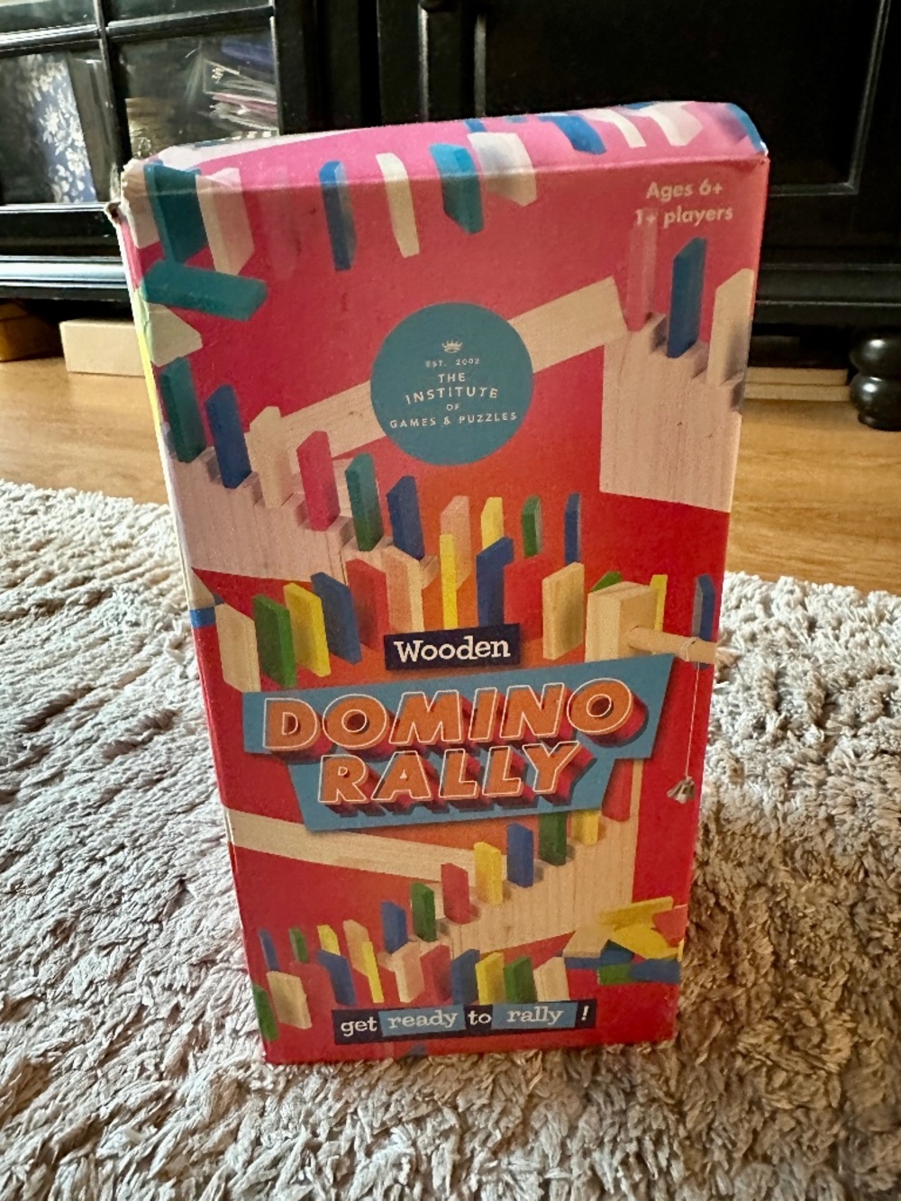 Professor Puzzle Wooden Domino Rally 200 Pieces Complete Set